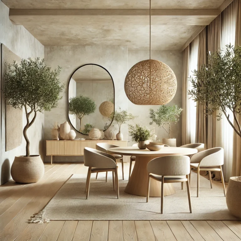 interior design organic modern style